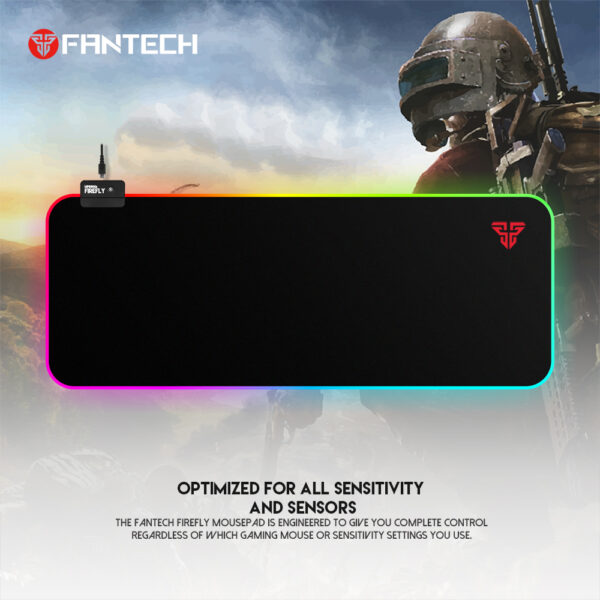 025733d2-2 Fantech Mpr800 Mouse Pad 7colors Rgb Non-slip Rubber Bottom Clothing