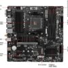 Msi Motherboard B550m Pro-vdh Wifi With 1yr Warranty
