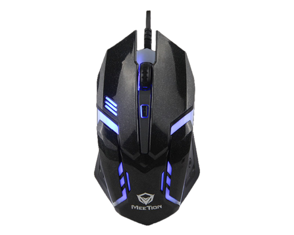 15870027191759 Meetion Mt-m371 Usb Wired Gaming Mouse / Black 1600dpi