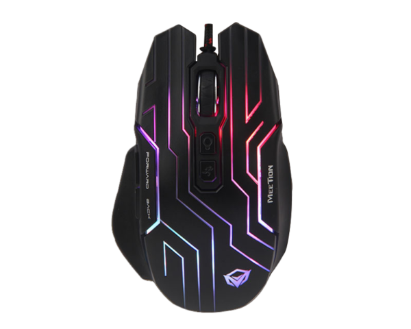 Meetion Mt-gm22 Usb Wired Gaming Mouse / Black