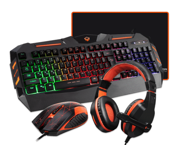 Gaming Keyboard Mouse And Headset Combo 4 In 1 C500