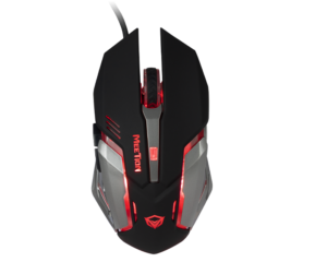 16267670427377 Meetion Mt-m915 Usb Wired Gaming Mouse / Black -2400dpi -1yr Wrnty.