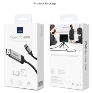 Wiwu Type-c To Hdmi Coaxial Cable.