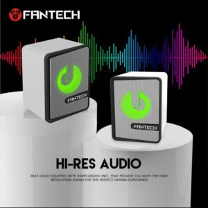 Fantech Gs202 Speakers Perfect Sound Hi-res Audio 360 Surround White