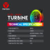 1c8bfe2e Fantech Fb-301 Turbine Addressable Rgb Pc Fan