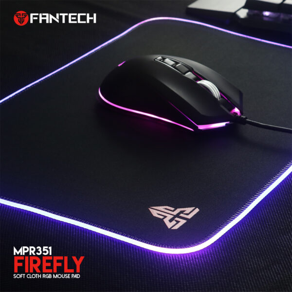 2781787a Fantech Mpr351rgb Mousepad (electronic) 350mm X 250mm X 3mm