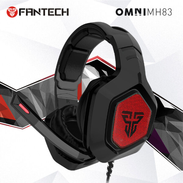 Fantech Mh83 Adjustablergb Light Noise Cancelling Gaming Headset 7.1