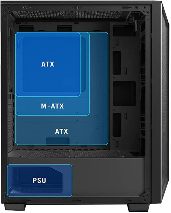 Xigmatek Trio En45693 Gaming Case/(atx, Usb3.0x1+usb2.0x2, Meshed