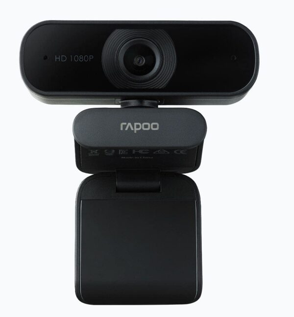 Rapoo C260 Usb Black Full Hd Webcam, 1080p 30hz, With Microphone