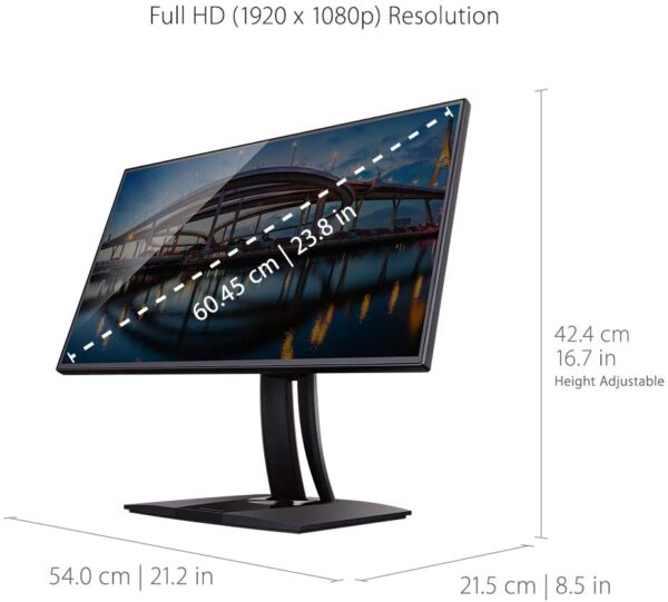 51IajBdLfTL._AC_SL1000_ Viewsonic Vp2458 24" 60hz 100% Srgb Professional Monitor Ips