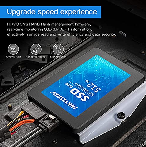 Hikvision Sata 3.0 Ssd 512gb 2.5 Hs-ssd-e100/512g 3d Nand 550mbps