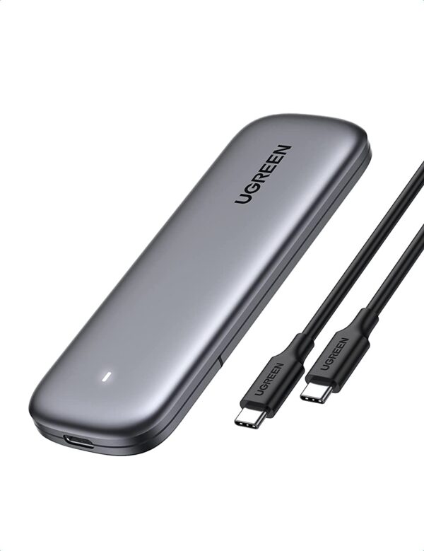 Ugreen Nvme M-key Hard Drive Enclosure(10gbps) Model No:60354