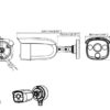 Hikvision 2mp Bullet Pir Camera Ds-2ce11d0t-pirlp 1080p Motion Detecto
