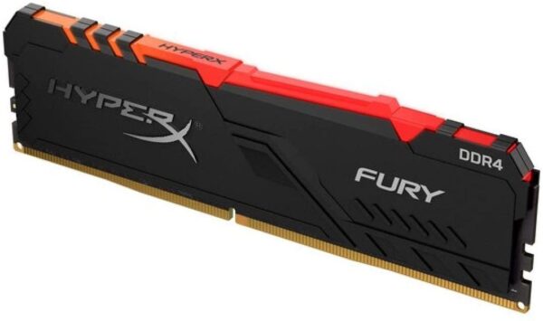 Kingston G8gb 3200mhz Ddr4 Cl16 Dimm 1rx8 Hyperx Fury Rgb