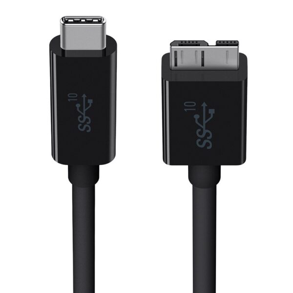 Belkin External Hardisk Type C To Usb 3.1 Usb-c To Micro-b Cable Usb