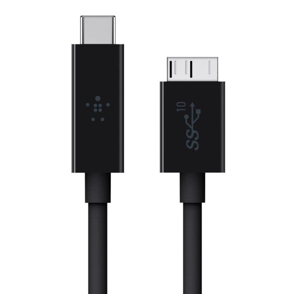 Belkin External Hardisk Type C To Usb 3.1 Usb-c To Micro-b Cable Usb