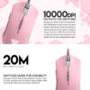 56a2293f Fantech Blake X17 Sakura Edition Gaming mouse