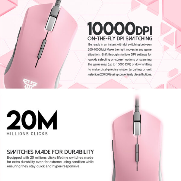 56a2293f Fantech Blake X17 Sakura Edition Gaming mouse