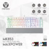 Fantech Gaming Mk852 Max Core Mechanical Keyboard White