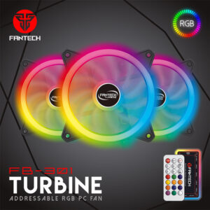 Fantech Fb-301 Turbine Addressable Rgb Pc Fan
