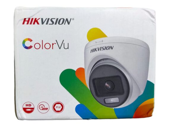 Hikvision 2mp Colorvu Dome Camera Ds-2ce70df0t-pf