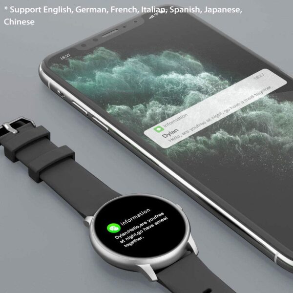 Imilab Kw66 1.28'' Tft Smart Watch Ip68 Waterproof Touch Screen