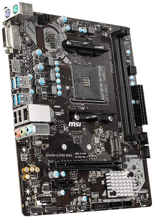 Msi B450m A Pro Max Amd Motherboard