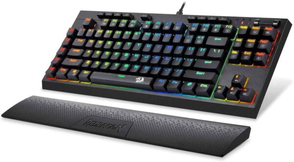 Redragon K588 Rgb Backlit Mechanical Gaming Keyboard With Programmable