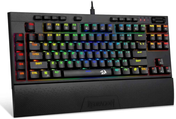 Redragon K588 Rgb Backlit Mechanical Gaming Keyboard With Programmable