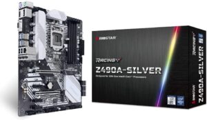 61cGjzoxcDS._AC_SL1024_ Biostar Gaming Z490a-silver 10th Gen Motherboard -1yr Warranty