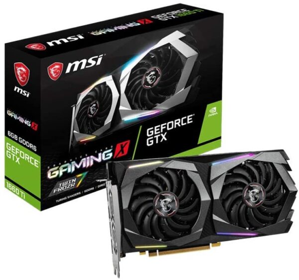 Msi Geforce Gtx 1660 Ti Gaming X 6g Graphic Cards