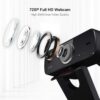 Redragon Gw600 720p Webcam With Built-in Dual Microphone 360-degree