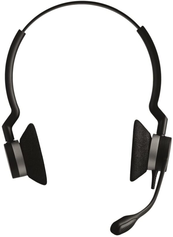 Jabra Biz 2300 Duo, Usb, Ms Call Center Headphone With 1 Yr Wrnty.