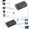 60m Hd Cable Extender Sender Over Ethernet Cable Hd Converter Receiver
