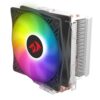 Redragon Cc-2011 Cpu Cooler, Slim Design, 4.0 Heatpipes, Rgb Led 120m