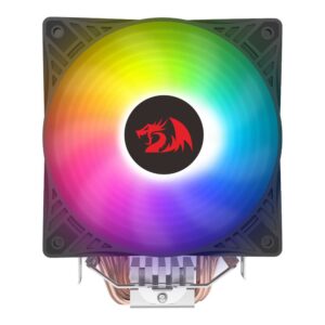 628130_171009_04_front_zoom Redragon Cc-2011 Cpu Cooler, Slim Design, 4.0 Heatpipes, Rgb Led 120m