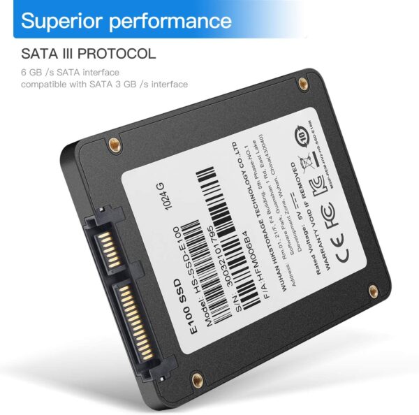 Hikvision Hs-ssd-e100-1024g 1024gb/1tb Ssd 3d Nand 2.5" 6gbps Interfc