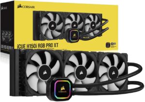 719B8380wtL._AC_SL1500_ Corsair Hydro Series H150i Pro Rgb 360mm Liquid Cpu Cooler