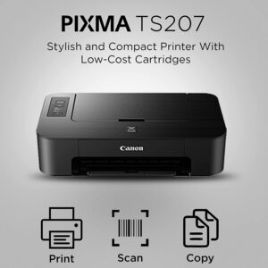 719F4MVYBrL._SL1500_ Canon Pixma Ts207 Stylish And Compact Printer With Low-cost Cartridges