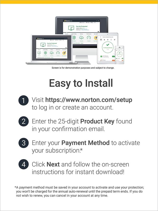 Norton 360 Premium Antivirus 10 User 36 Months With 75gb Cloud Backup