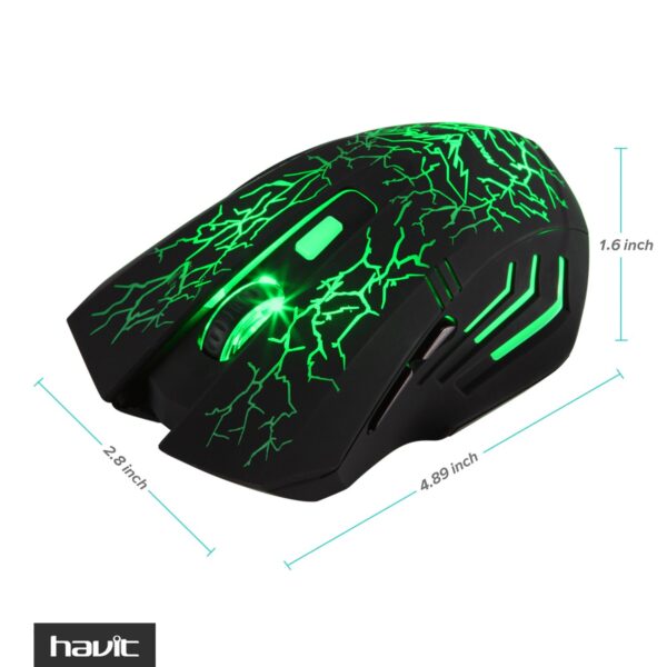 Havit Ms1027 Gaming Mouse With 1year Warranty