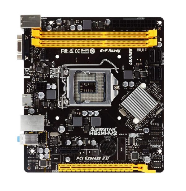Biostar H410mhg Ver. 6.0 Motherboard 10th Gen With 1 Year Warrnaty