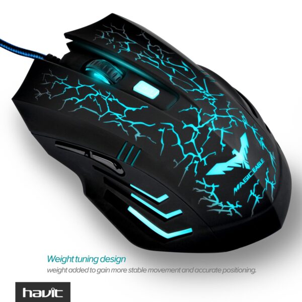 Havit Ms1027 Gaming Mouse With 1year Warranty