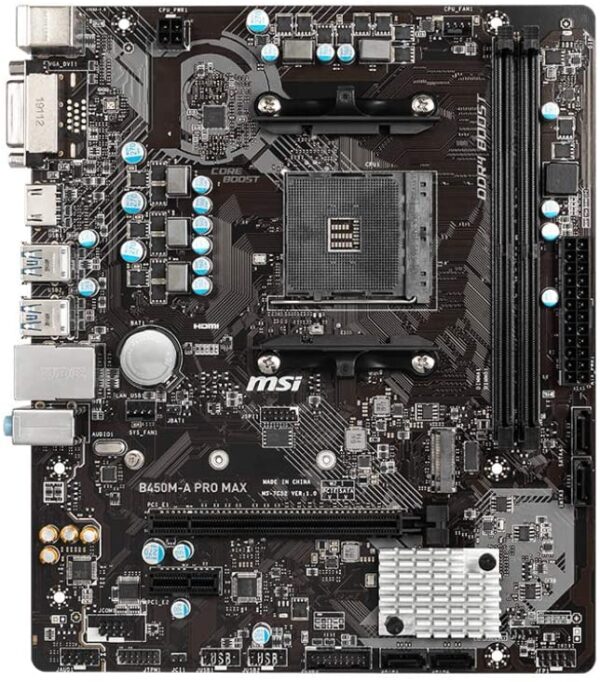 Msi B450m A Pro Max Amd Motherboard