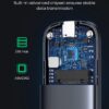 Ugreen Nvme M-key Hard Drive Enclosure(10gbps) Model No:60354