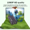 60m Hd Cable Extender Sender Over Ethernet Cable Hd Converter Receiver