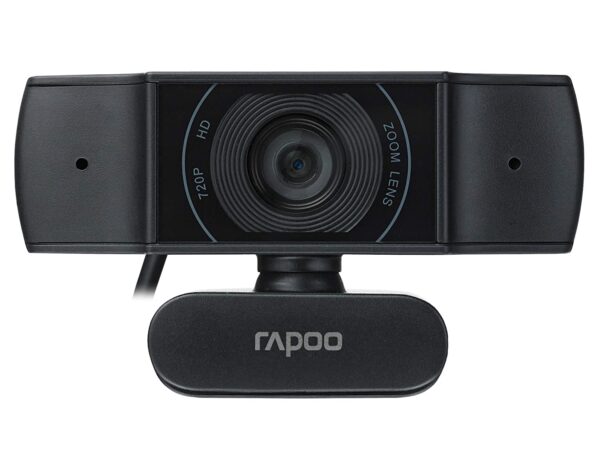 Rapoo Webcam C200 720p Hd Usb Black, 360 Horizontal Wth Microphone