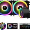Gamdias Chione M2-240r Dual Fan Rgb Liquid Cooler With Remote Control