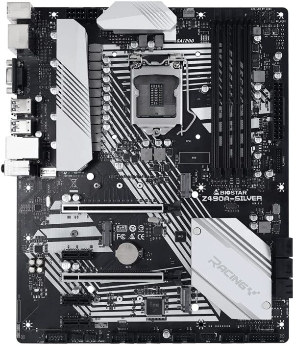Biostar Gaming Z490a-silver 10th Gen Motherboard -1yr Warranty