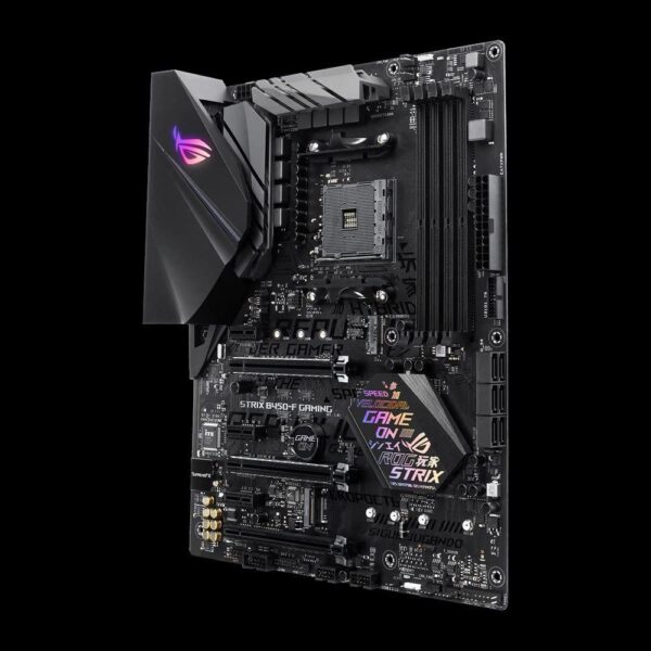 Asus Amd Am4 B450 Atx Gaming Motherboard Rog Strix B450f